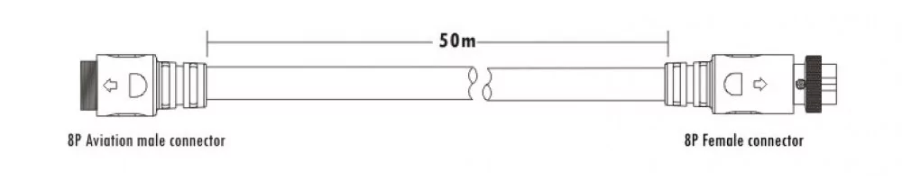 Кабель удлинительный ITC TS-50L 2