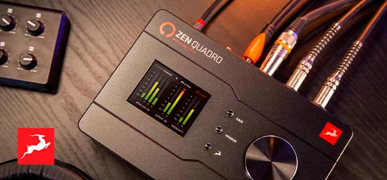 Antelope Audio Zen Quadro Synergy Core: записывайте, микшируйте, выступайте!