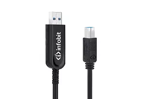 Кабель оптический активный USB 3.1 Gen 2 Infobit U31-AMBM32-50 2