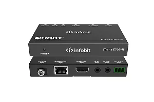 Удлинитель сигнала HDBaseT Infobit iTrans E70S-R