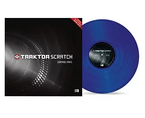 Виниловый диск с таймкодами Native Instruments Traktor Scratch Pro Control Vinyl Blue Mk2 2