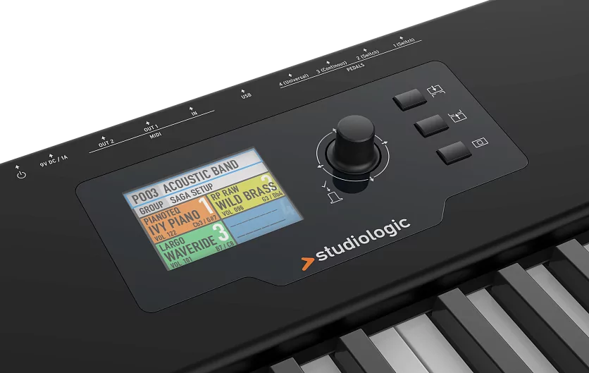 MIDI клавиатура Studiologic SL88 Grand 3