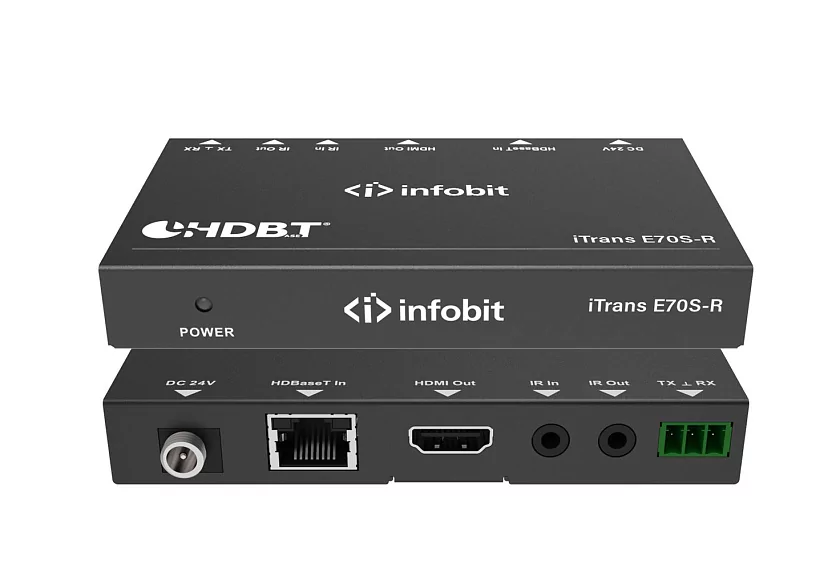 Комплект удлинителя сигнала HDMI Infobit iTrans E70S 2