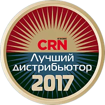 AUVIX входит в TOP-5 лучших специализированных дистрибьюторов рейтинга CRN/RE 2017