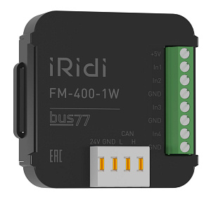 Малогабаритный модуль ввода на 4 входа iRidi FM-400-1W