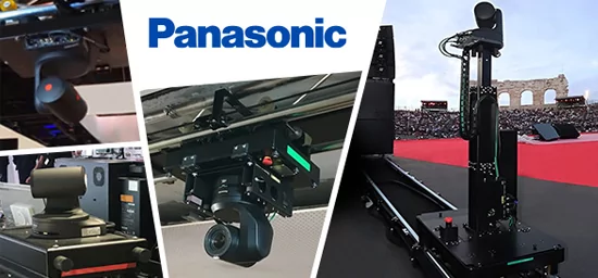 Роботизированные рельсовые системы для PTZ-камер Panasonic