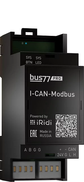 Интерфейсный модуль iRidi I-CAN-Modbus